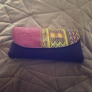 Handmade African Print Clutch